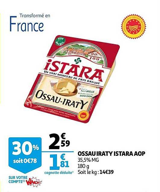 ossau iraty istara aop