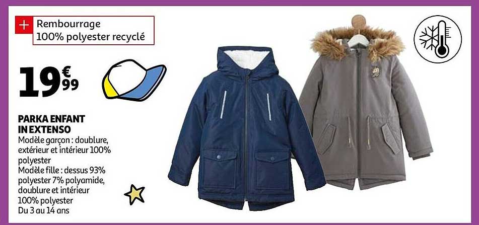 parka enfant in extenso