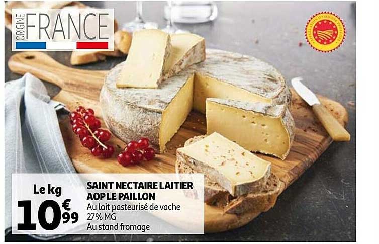 saint nectaire laitier aop le paillon
