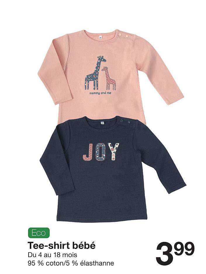 tee-shirt bébé