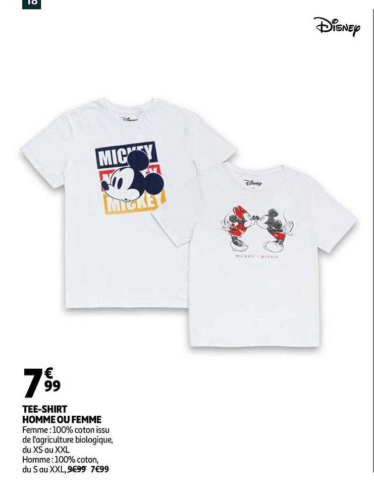 tee-shirt homme ou femme