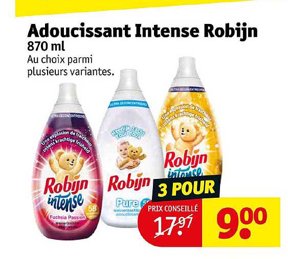 Adoucissant Intense Robijn