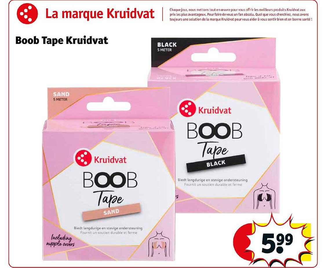 boob tape kruidvat