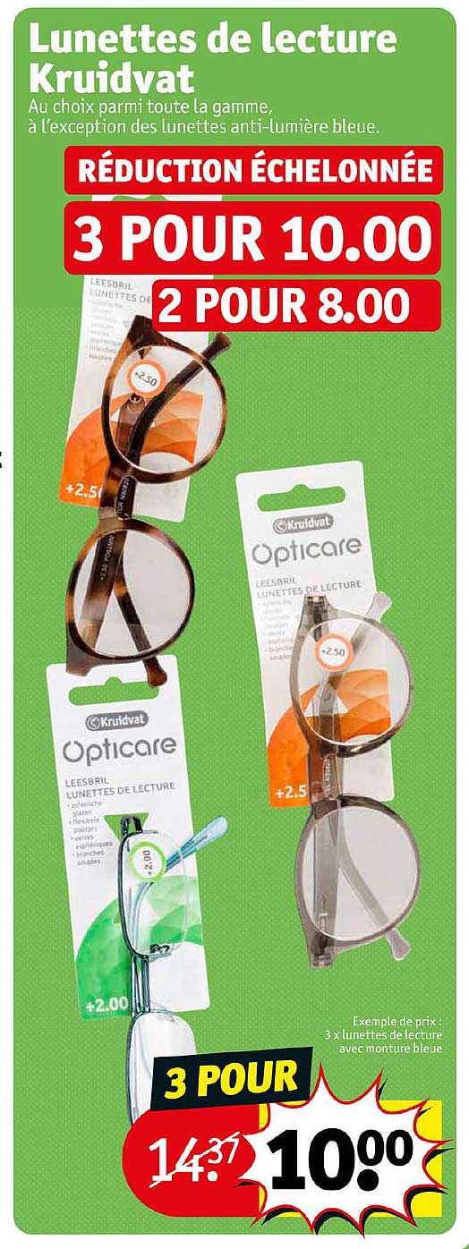 Lunettes De Lecture Kruidvat