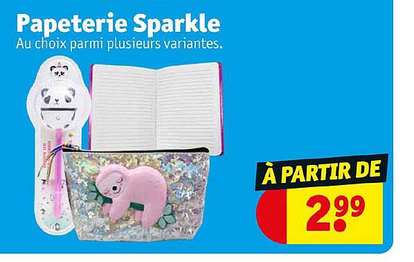papeterie sparkle