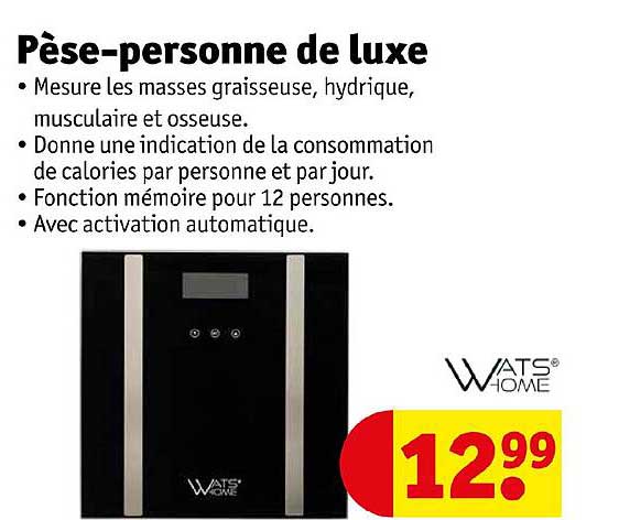 pèse-personne de luxe