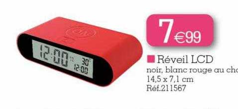 réveil lcd