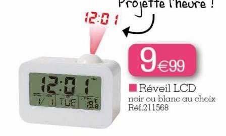 réveil lcd