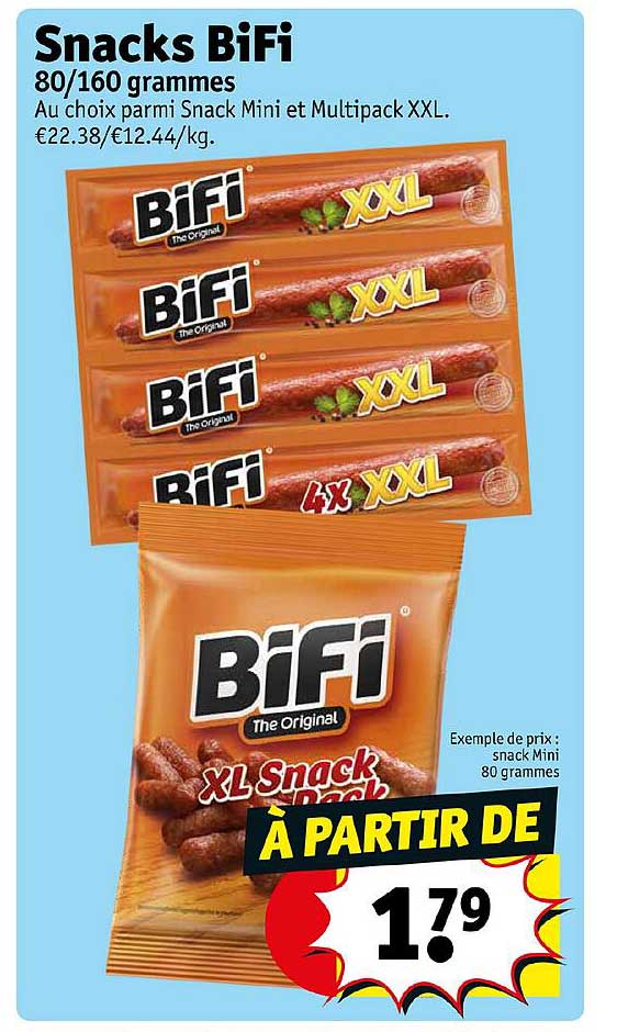 Snacks BiFi