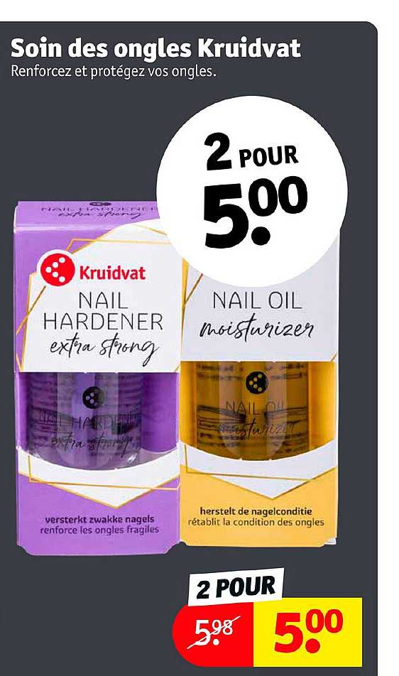 Soin Des Ongles Kruidvat