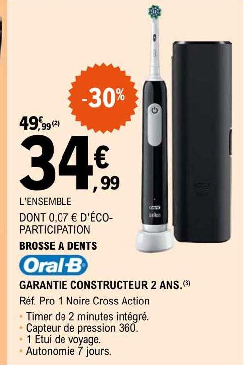 brosse à dents oral-b