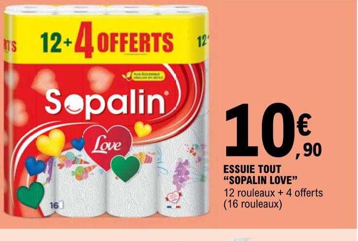 Essuie Tout "sopalin Love"