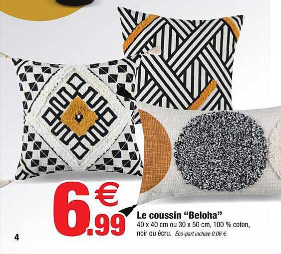 Le Coussin "beloha"