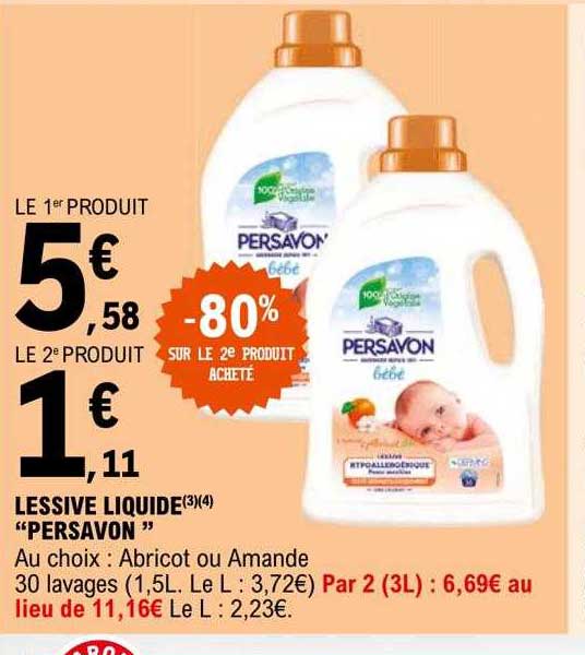 Lessive Liquide "persavon"
