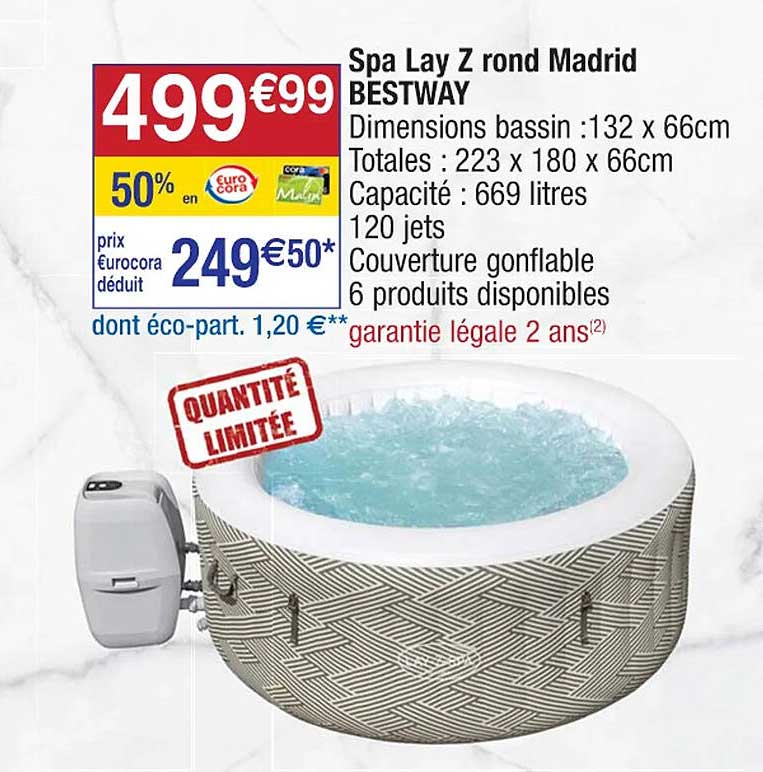 spa lay z rond madrid bestway