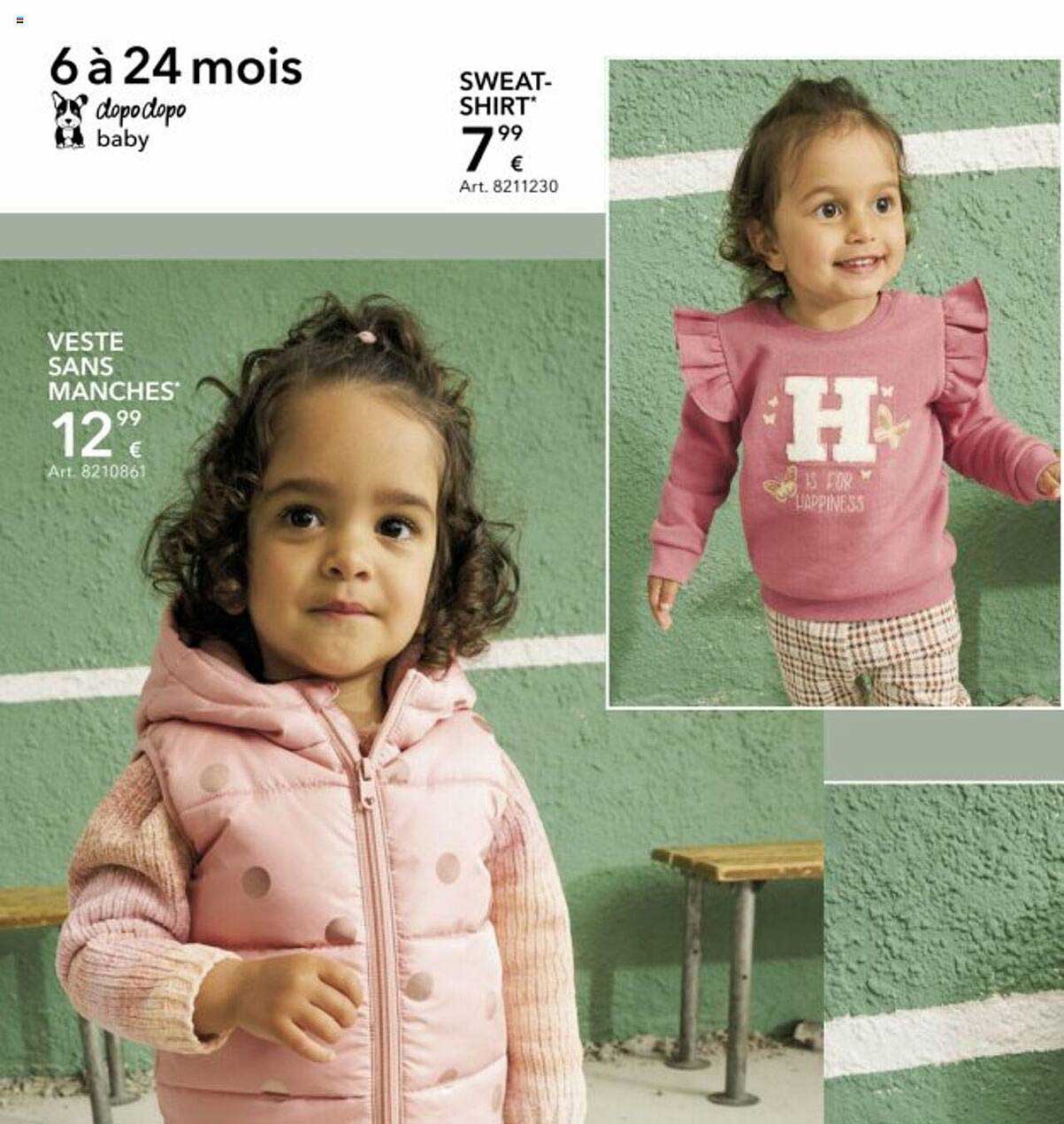 Sweat-shirt, Veste Sans Manches