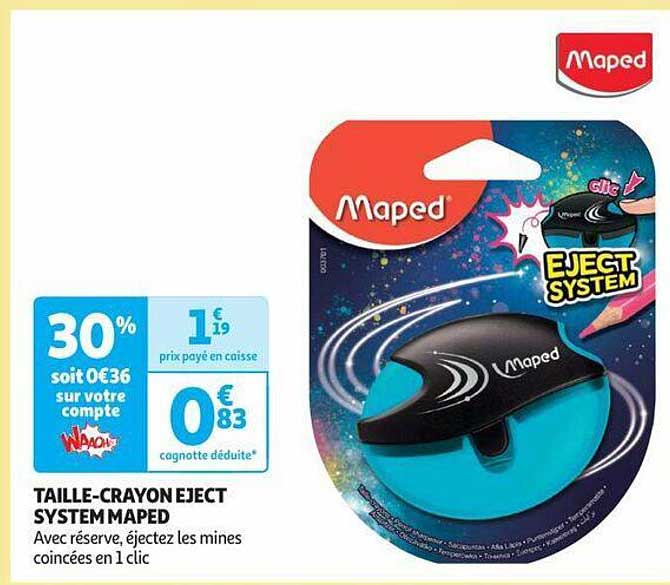 taille-crayon eject system maped