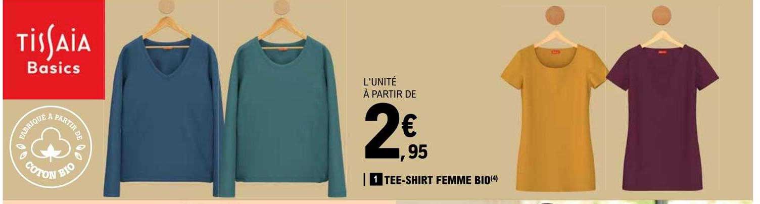 tee-shirt femme bio