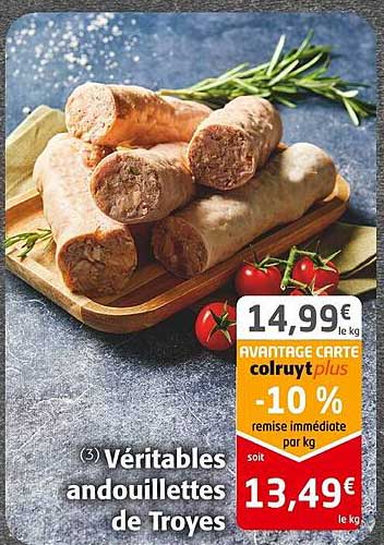 Véritables Andouillettes De Troyes