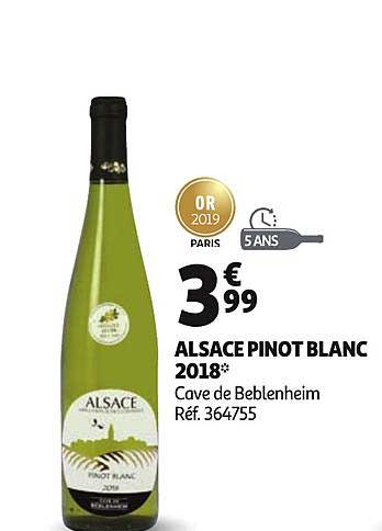 alsace pinot blanc 2018