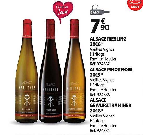 alsace riesling 2018 alsace pinot noir 2019 alsace gewurztraminer 2018