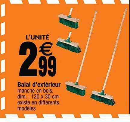 balai d'extérieur