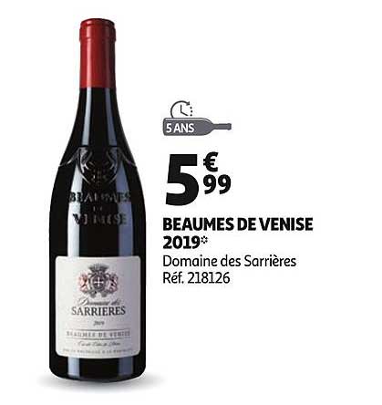 Beaumes De Venise 2018