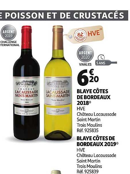 Blaye Côtes De Bordeaux 2018 Blaye Côtes De Bordeaux 2019