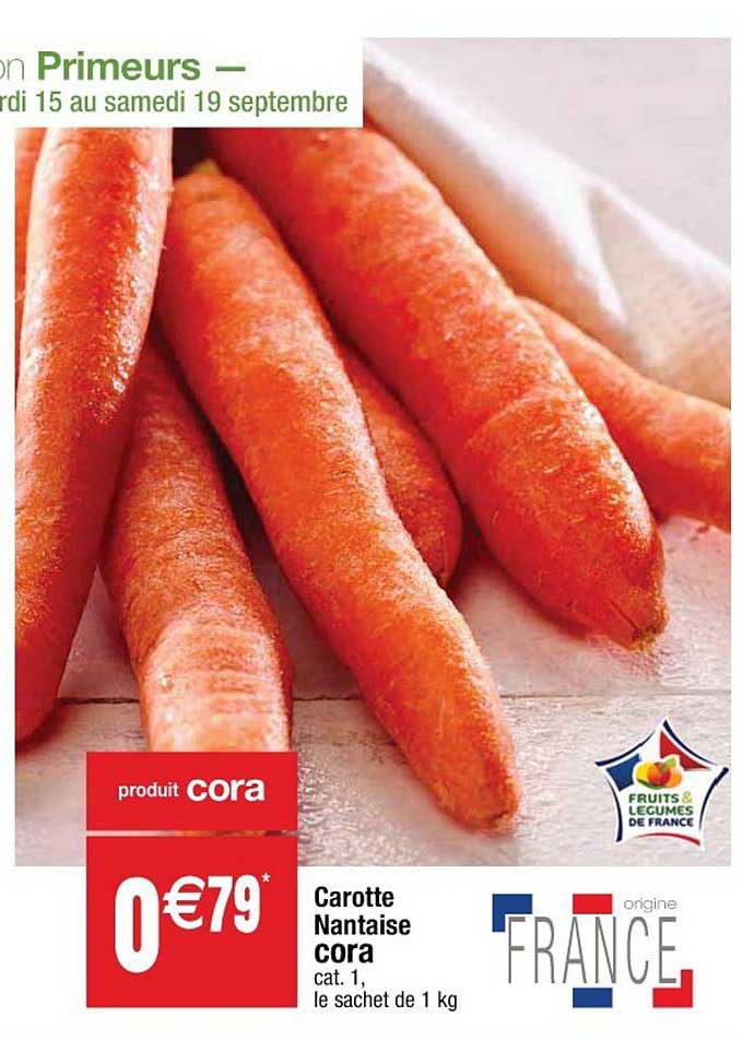 Carotte Nantaise Cora