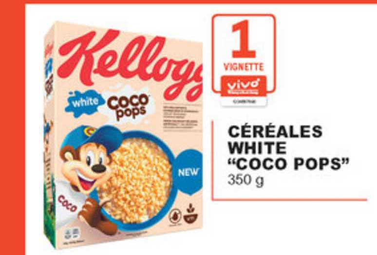 céréales white "coco pops"