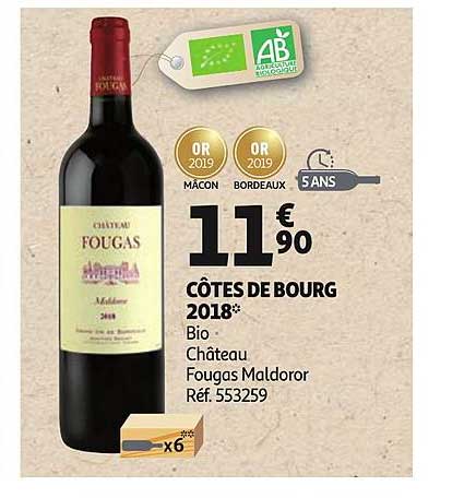 Côtes De Bourg 2018