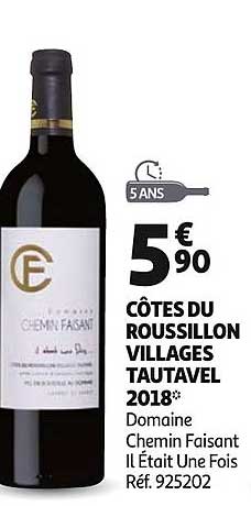 Côtes Du Roussilon Village Tautavel