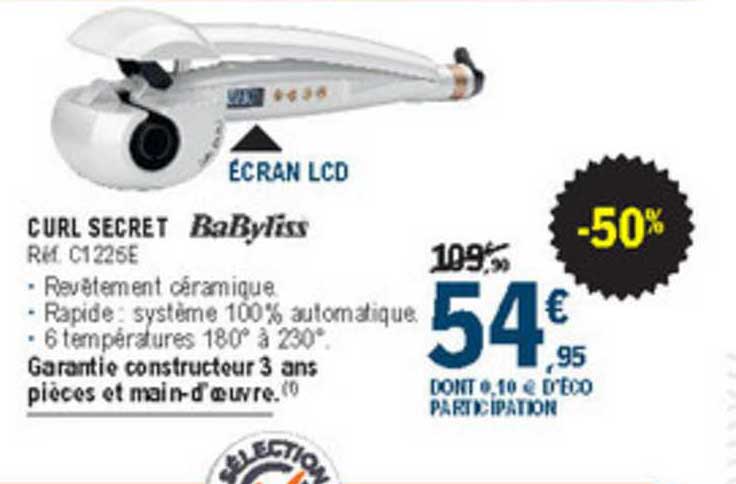 Curl Secret Babyliss -50%