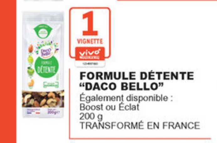 formule détente "daco bello"