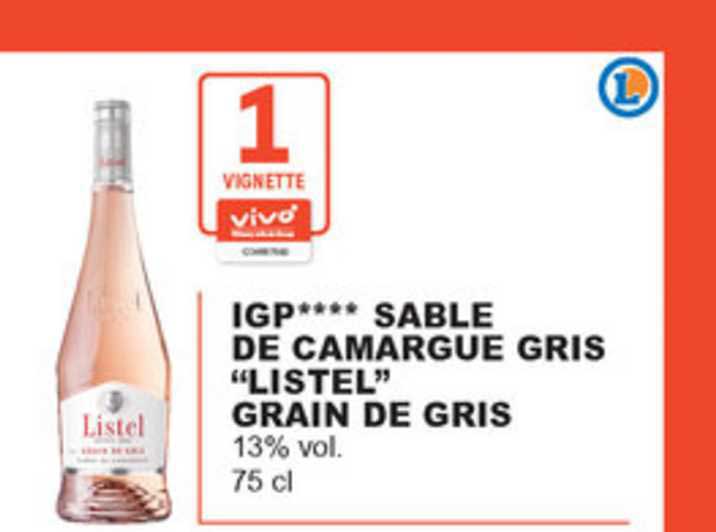 Igp Sable De Camargue Gris "listel" Grain De Gris