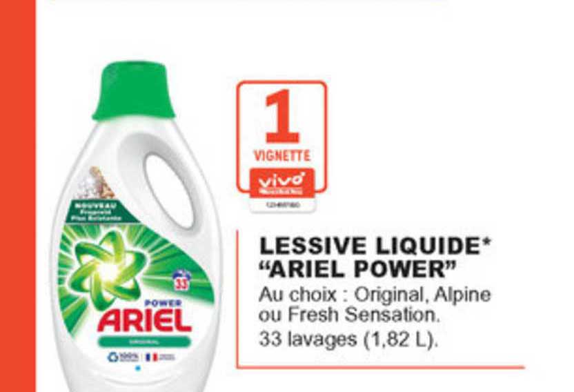 Lessive Liquide "ariel Power"