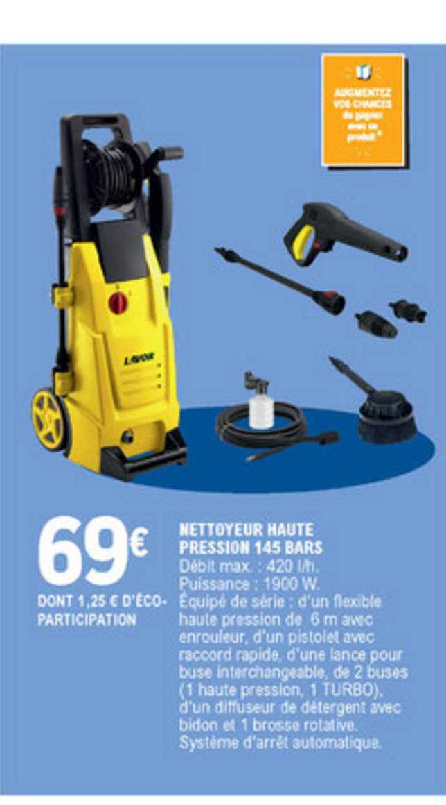 nettoyeur haute pression 145 bars