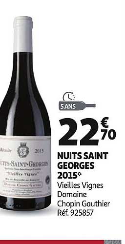 nuits saint georges 2015