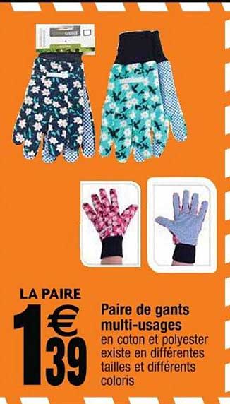 Paire De Gants Multi Usages