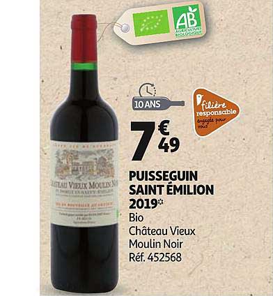 puisseguin saint émilion 2019