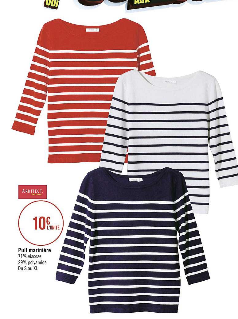 pull marinière arkitect