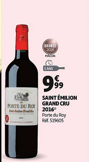 saint émilion grand cru 2016