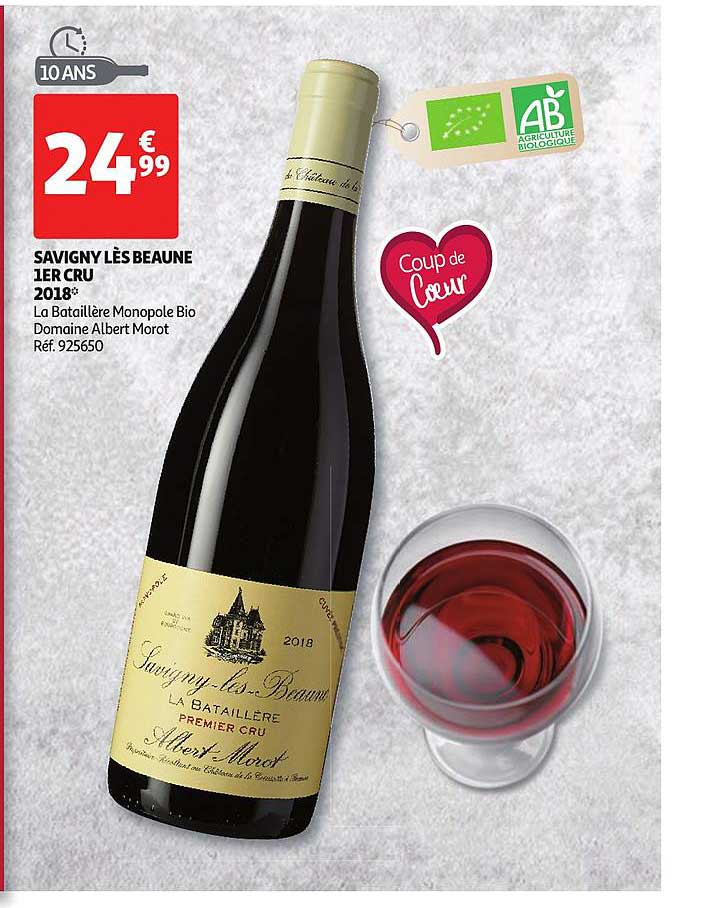 savigny lès beaune 1er cru 2018