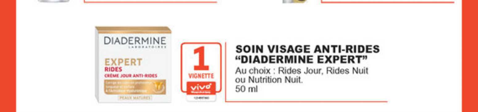 soin visage anti rides "diadermine expert"