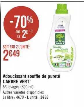 adoucissant souffle de pureté l'arbre vert