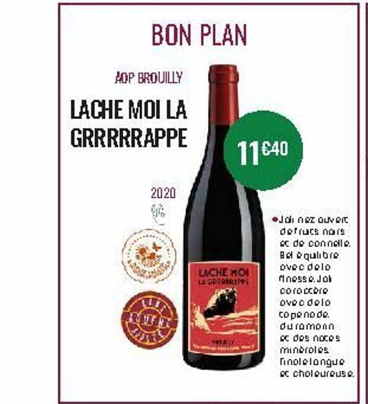 aop brouilly lâche moi la grrrrrappe 2020