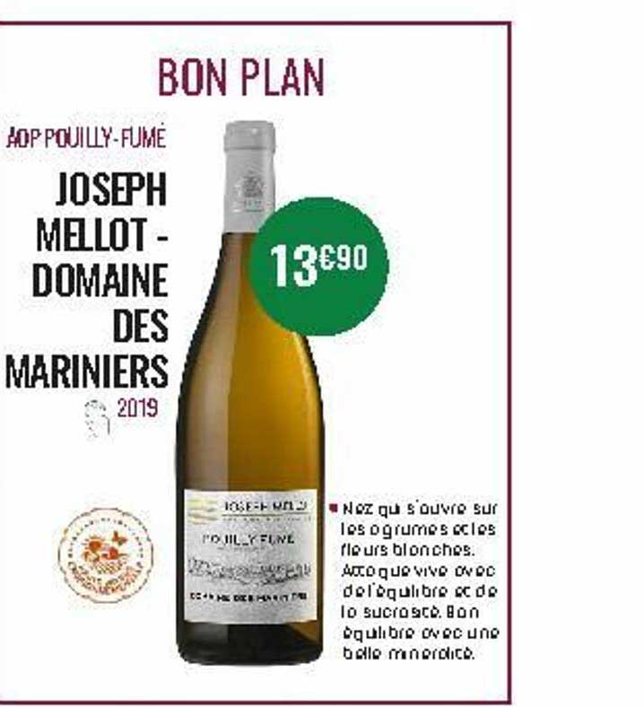 aop pouilly-fumé joseph mellot - domaine des mariniers 2019