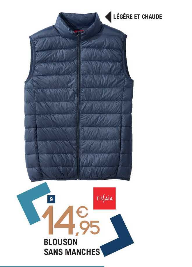 blouson sans manches tissaia