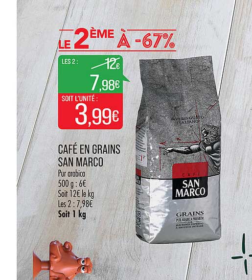 café en grains san marco