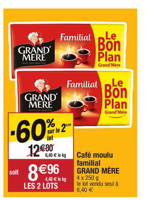 café moulu familial grand mère